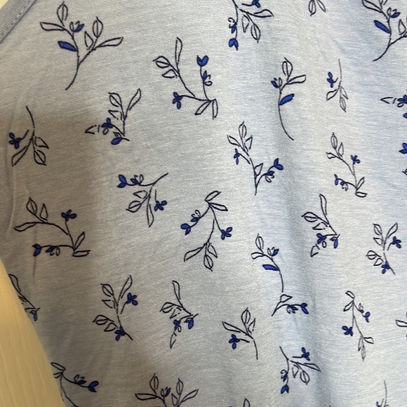 Jockey Cooling Comfort Cami Sleepshirt Gown Faint Floral XL - Picture 6 of 13